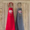 Tablier de cuisine Chef maman recyclé Rose 72 x 90 – Image 3