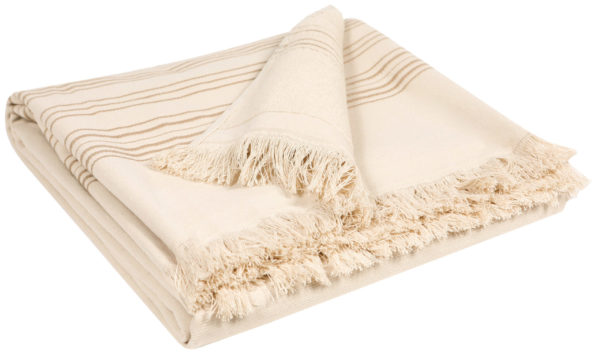 Drap hammam Cancun Lin 90 x 180 Draps hammam La Vallée du blanc
