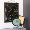 Coussin brodé Noa Epicea 45 x 45 – Image 2