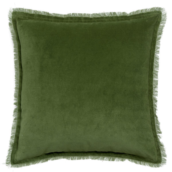 Coussin uni Fara Eucalyptus 45 x 45 Coussins La Vallée du blanc
