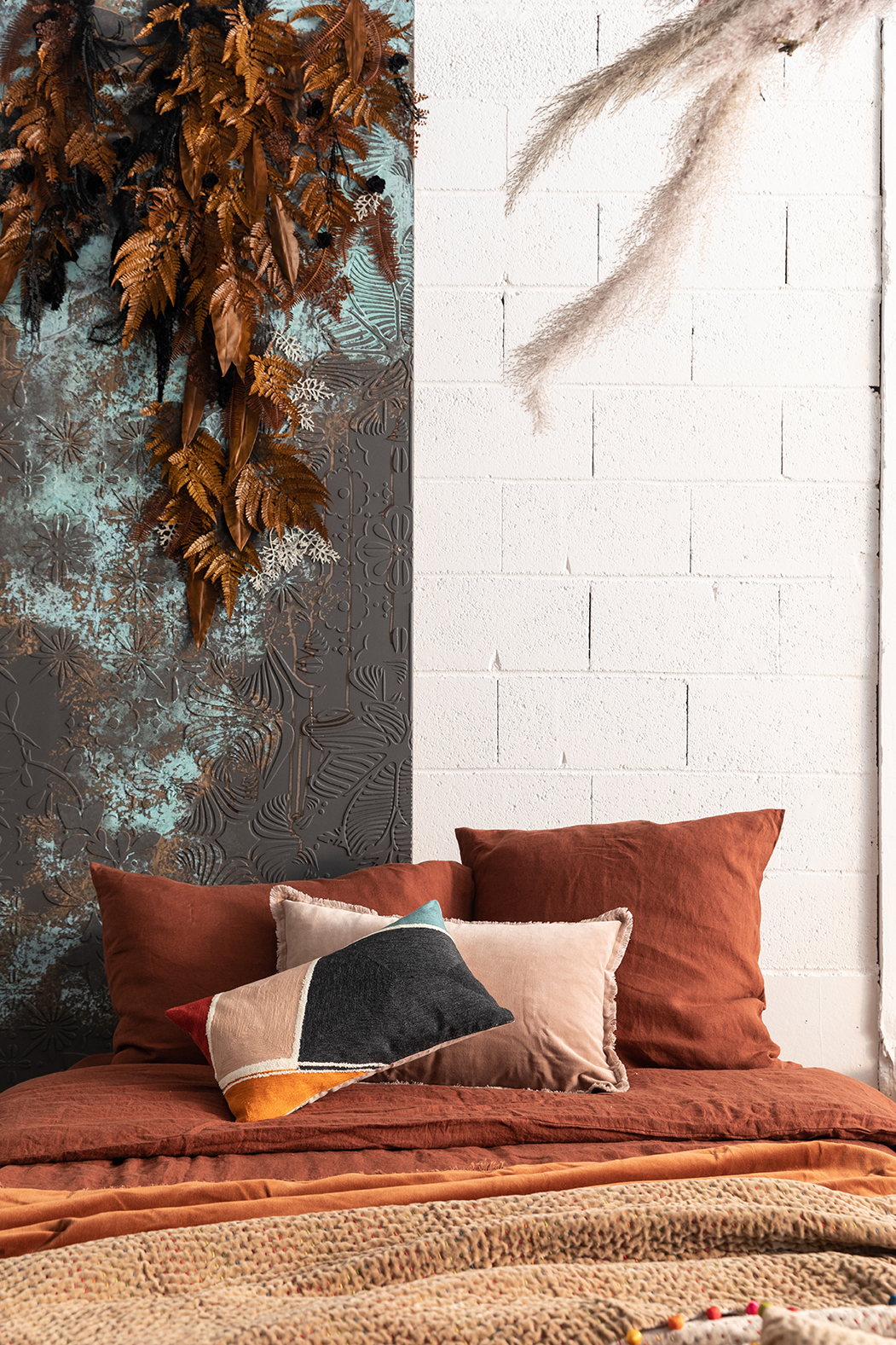 Coussin uni Fara Sésame 30 x 50 La Vallée du blanc Coussin uni Fara Sésame 30 x 50 Coussins La Vallée du blanc