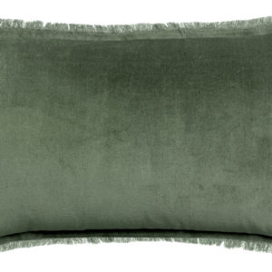 Coussin uni Fara Thym 30 x 50 Coussins La Vallée du blanc