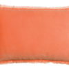 Coussin uni Fara Goyave 30 x 50