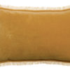 Coussin uni Fara Mirabelle 30 x 50