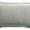 Coussin uni Fara Perle 30 x 50