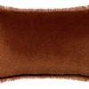 Coussin uni Fara Caramel 30 x 50