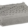 Serviette de toilette Julia Gris 50 x 100