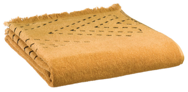 Drap de douche Julia Bronze 70 x 140 Draps de douche La Vallée du blanc