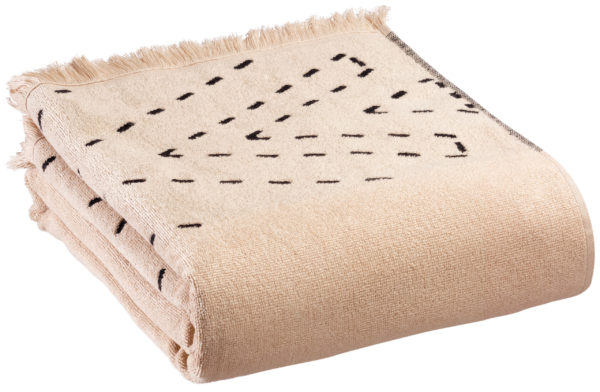 Drap de bain Julia Lin 90 x 150 Draps de bain La Vallée du blanc