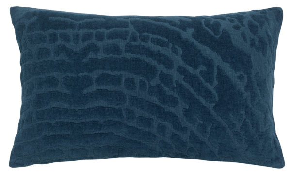 Coussin Inès Encre 30 x 50 Coussins La Vallée du blanc