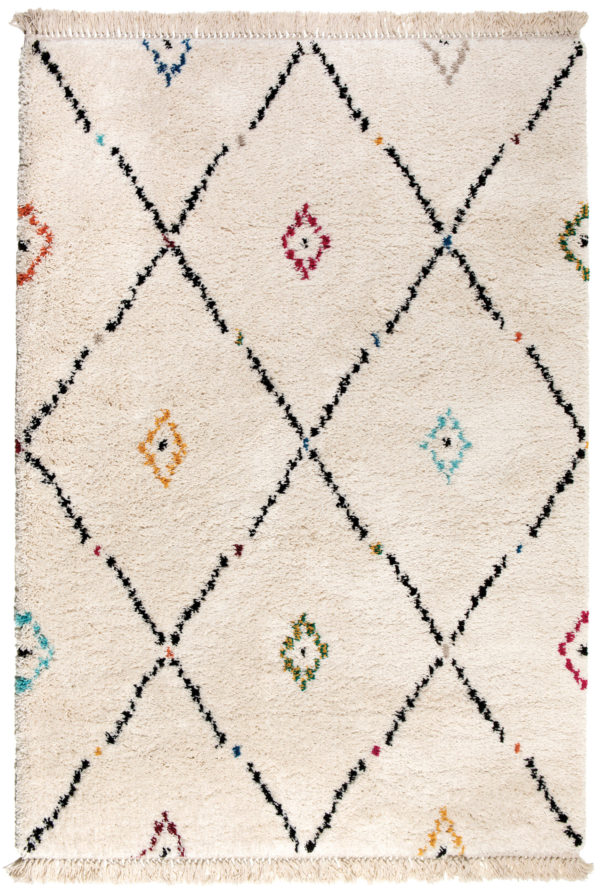 Tapis Elias Multico 200 x 290 Tapis La Vallée du blanc