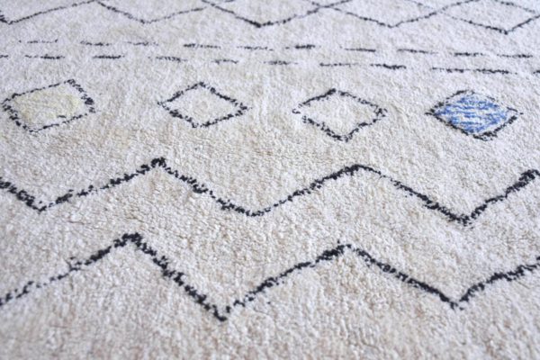 Tapis Seabert Ivoire/Multi 120 X 180 Tapis La Vallée du blanc