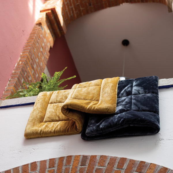 Jeté de lit Betender Cendre 225 x 260 Jetés de lit La Vallée du blanc