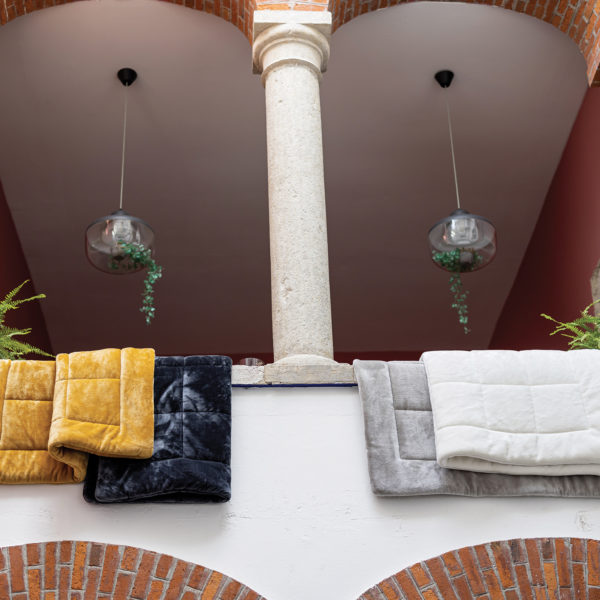 Jeté de lit Betender Perle 225 x 260 Jetés de lit La Vallée du blanc