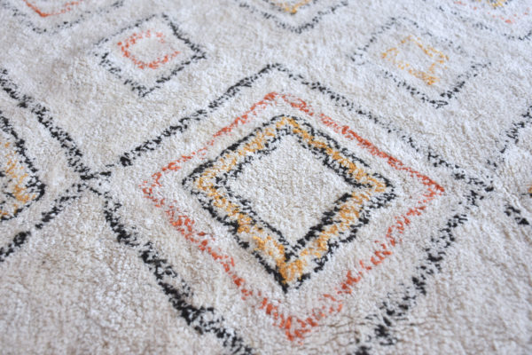 Tapis Salford Ivoire/Multi 120 X 180 Tapis La Vallée du blanc
