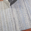Tapis Sarah Ivoire/bleu 120 x 180 – Image 2