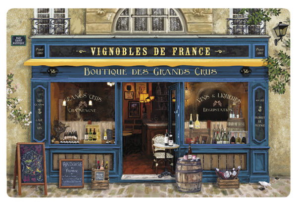 Set de table Boutique Vignobles de France 30 x 45 Sets de table La Vallée du blanc