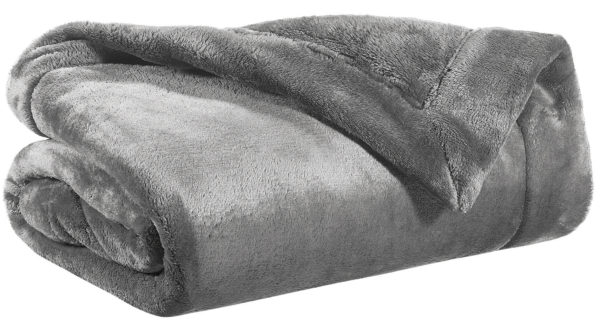 Plaid Tender Gris 150 X 200 Plaids La Vallée du blanc