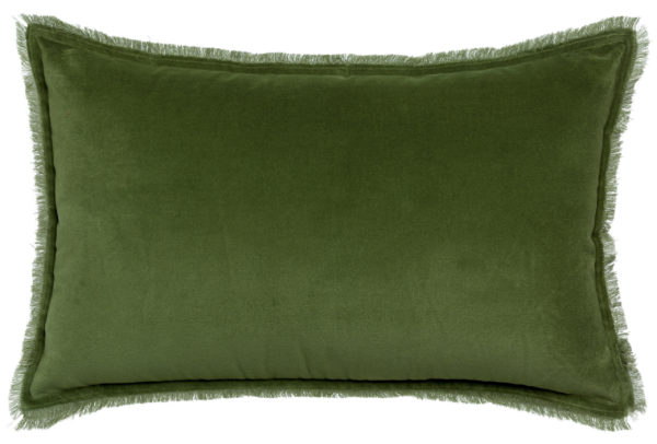 Coussin uni Fara Eucalyptus 40 x 65 Coussins La Vallée du blanc