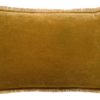 Coussin uni Fara Bronze 40 x 65