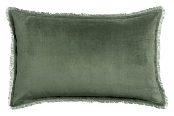 Coussin uni Fara Thym 40 x 65 Coussins La Vallée du blanc