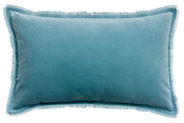 Coussin uni Fara Quartz 40 x 65 Coussins La Vallée du blanc