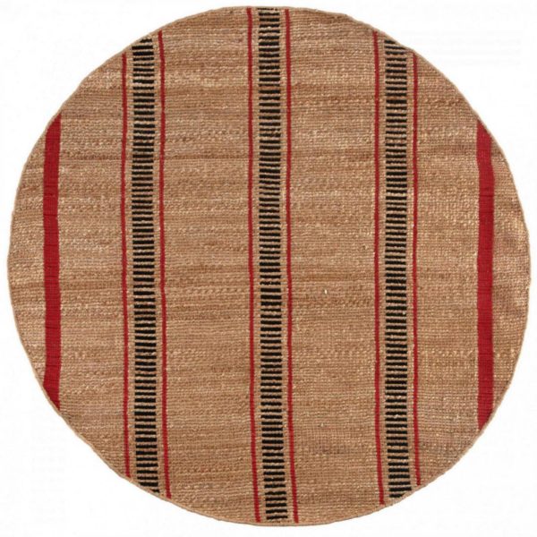 Tapis Eden Groseille diamètre 160 Tapis La Vallée du blanc