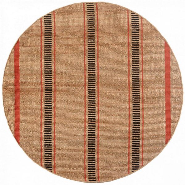 Tapis Eden Marmelade diamètre 160 cm Tapis La Vallée du blanc