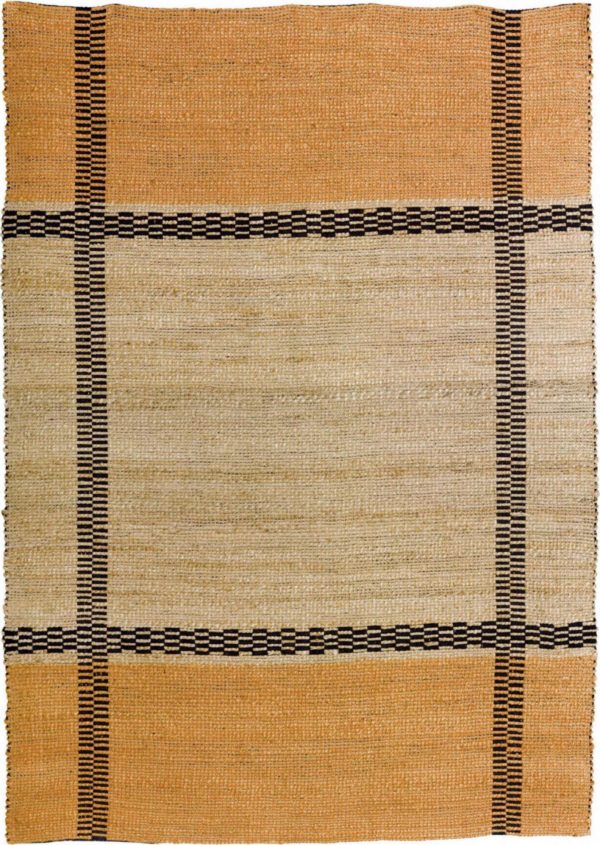 Tapis Eden Ocre 160 x 230 Tapis La Vallée du blanc