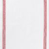 Torchon Damier rouge  50 X 70
