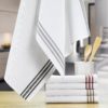 Torchon Damier rouge  50 X 70 – Image 2