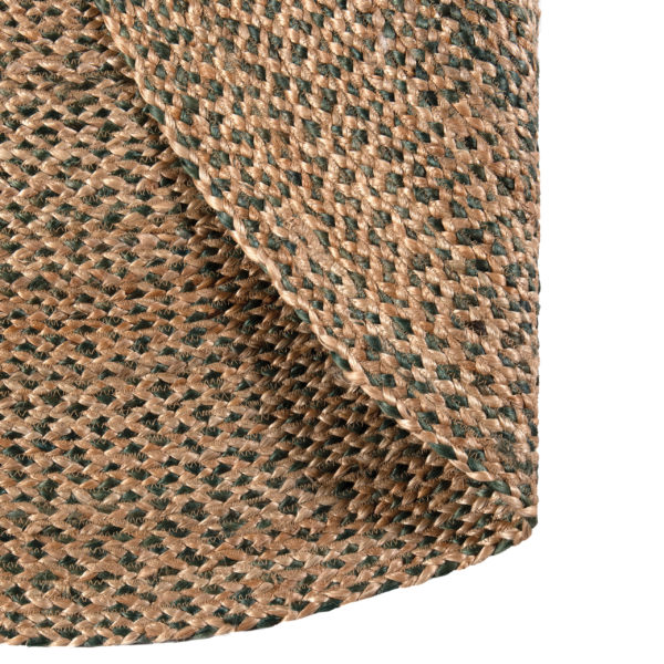 Tapis Elliot Fougère diamètre 160 cm Tapis La Vallée du blanc