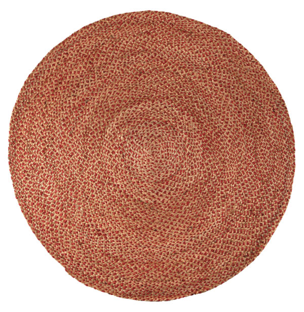 Tapis Elliot Marmelade diamètre 160 cm Tapis La Vallée du blanc