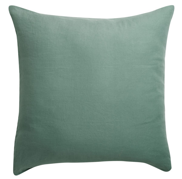Taie d’oreiller Kala Sauge 65 x 65 Taies d'oreiller La Vallée du blanc