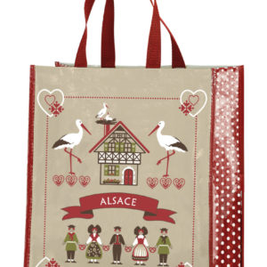 Sac Shopping Hisla Ficelle 40 x 35 x 14 Cabas La Vallée du blanc