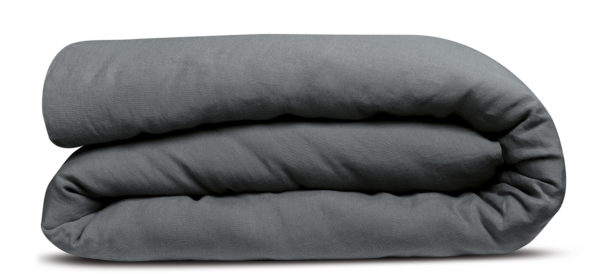 Housse de couette Kala Carbone 260 x 240 Housses de couette La Vallée du blanc