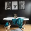 Serviette de toilette Bora Paon 50 x 100 – Image 3