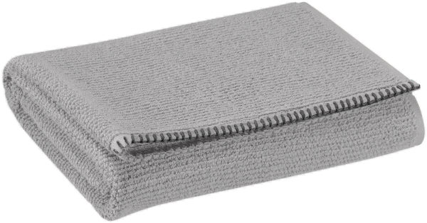 Drap de bain Bora Perle 90 x 150 Draps de bain La Vallée du blanc