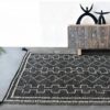 Tapis Gimie Charbon/ivoire 190 x 290 – Image 4
