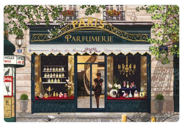 Set de table Parfumerie Paris Assortis 30 x 45 Sets de table La Vallée du blanc
