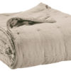 Jeté de lit stonewashed Zeff Naturel 240 x 260