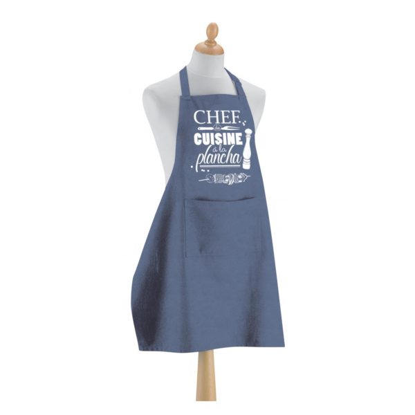 Tablier de cuisine Plancha Jeans 90 x 72 Tabliers La Vallée du blanc