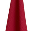 Torchon Nid d'abeille uni Mumba Rubis 50 x 70