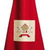Tablier de cuisine Hisla Rouge/Ecru 72 x 85