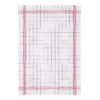 Torchon Metis Carreaux rouge 55 X 75