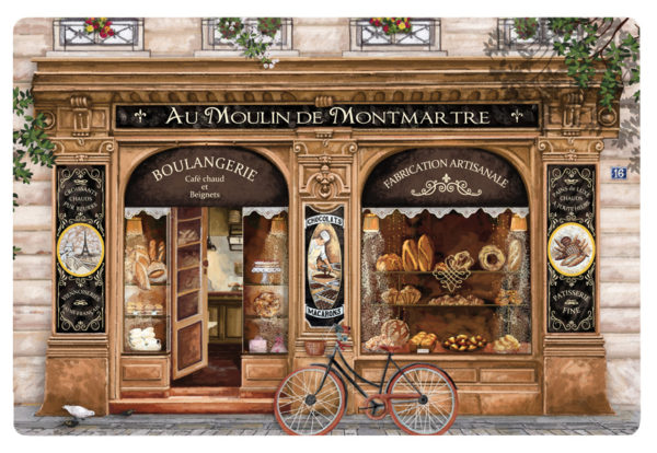 Set de table Boulangerie traditionnelle Assortis 30 x 45 Sets de table La Vallée du blanc
