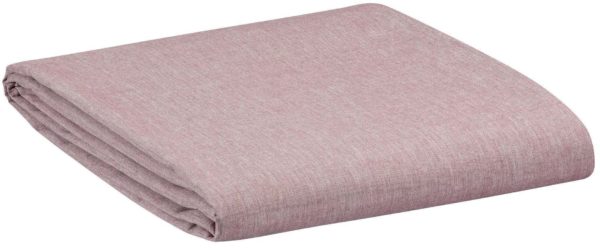 Drap housse Moony Lie de vin 140 x 190 Draps housses La Vallée du blanc