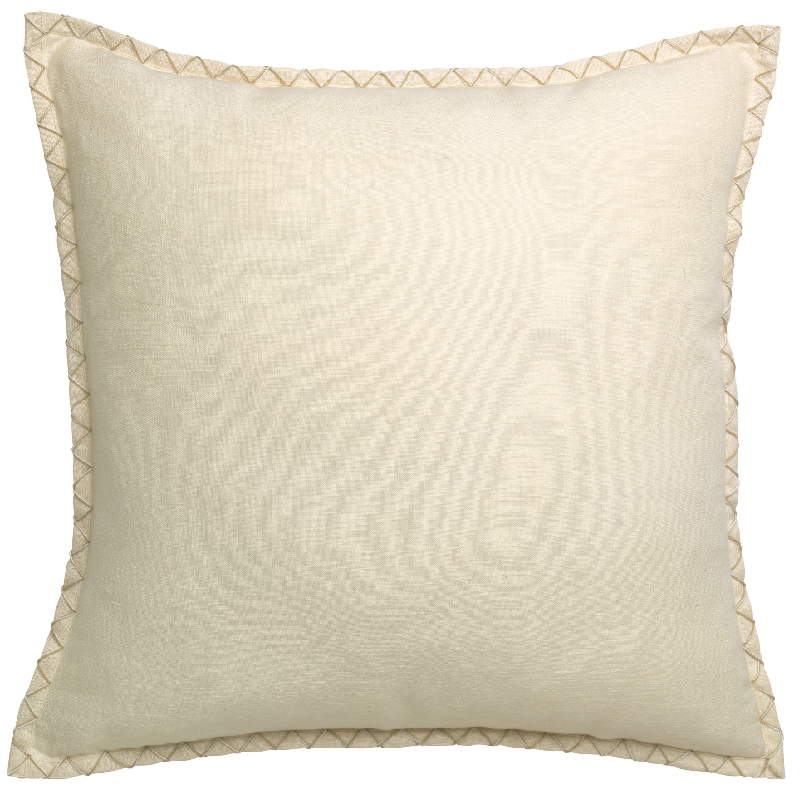 Coussin Nala crème 45×45 lin coton déco La Vallée du blanc Coussin Nala crème 45×45 lin coton déco Coussins La Vallée du blanc