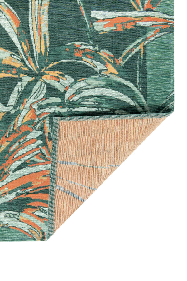 Tapis Silvia Vert de gris 155 x 230 Tapis La Vallée du blanc
