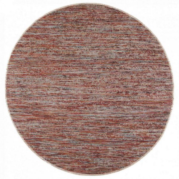 Tapis Tissia Marmelade diamètre 160 cm Tapis La Vallée du blanc